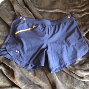Under amour zipper pocket lined shorts